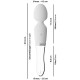 Wand LED Vibrator