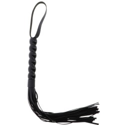 Long Beaded Flogger Whip