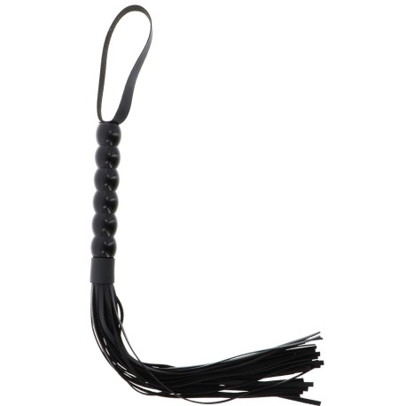 Long Beaded Flogger Whip