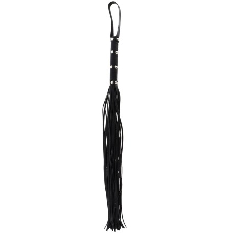 Long Studded Flogger Whip