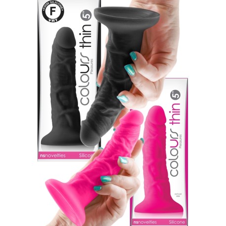 Pleasures Dildo Thin 15.8cm