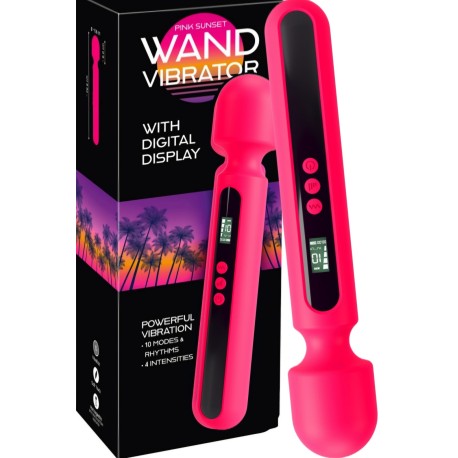 Pink Sunset Wand Vibrator
