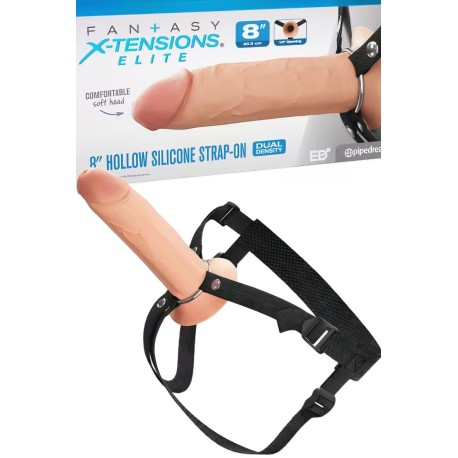 Hollow Silicone Strap-on