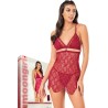 Wetlook Bra & G-String Set