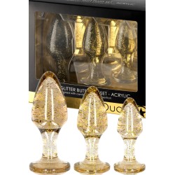 Golden Glitter Acrylic