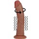 RealRock Vibro & Rotating Cock 21cm