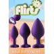 Flirts Hearts Butt Plug Set