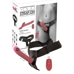Strap On Set Thrusting Vibrator