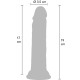 Realistic Dong Liquid Silicone 19 cm