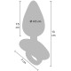 Smooth Anal Plug Vibrating