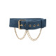 Ride Em Denim Collar + Leash