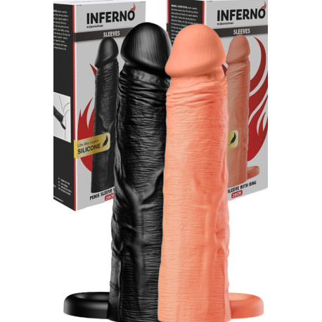 Penis Sleeve Liquid Silicone Ring 20 cm