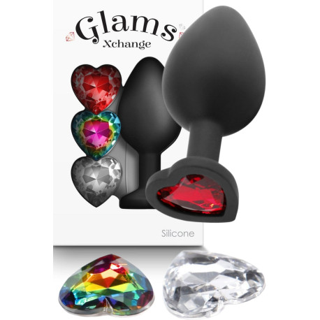 Glams Xchange Heart Medium