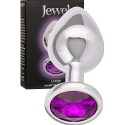 Jewel Large Amethyst Plug