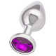 Jewel Large Amethyst Plug