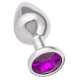 Jewel Large Amethyst Plug