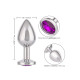 Jewel Large Amethyst Plug