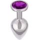 Jewel Large Amethyst Plug