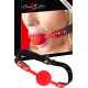 Red Silicone Gag Ball