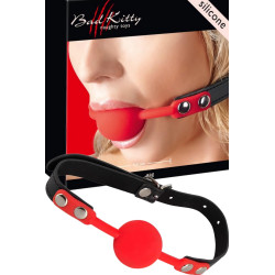 Red Silicone Gag Ball