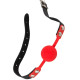 Red Silicone Gag Ball