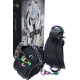 Venice Collection Adjustable Leg Cuffs Black