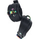Venice Collection Adjustable Leg Cuffs Black