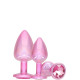 Milan Collection Metal Anal Plug Set
