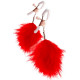 Bound Red Nipple Clamps