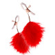 Bound Red Nipple Clamps