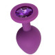 Jewel Purple Plug Medium