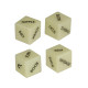 Glow in the Dark Love Dice