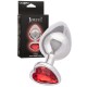 Jewel Large Ruby Heart Plug