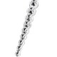 Icicles No. 2 Beaded Glass Dildo