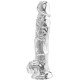 Clear Dildo with Balls 8