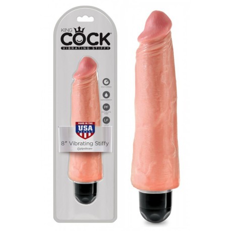 King Cock 8 Inch Vibr Stiffy