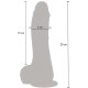 Up&Down Rotating Vibr Dildo