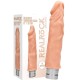 Realistic Vibrating Dildo - Flesh