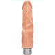 Realistic Vibrating Dildo - Flesh