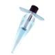 Vibrator Slimline Buttplug Jelly Blue