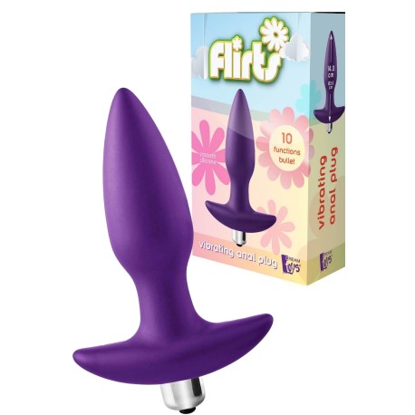 Flirts Vibrating Anal Plug 10