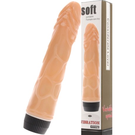 Vibrator Classic Original Silicone Flesh