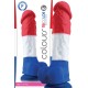 NS Novelties Tricolor Dildo 8'